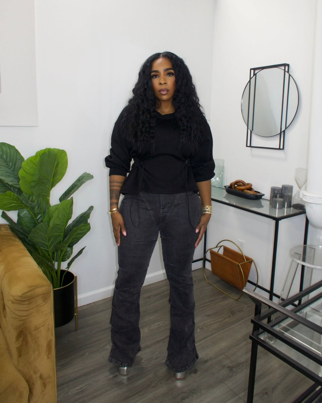 Blackish Stack Jeans