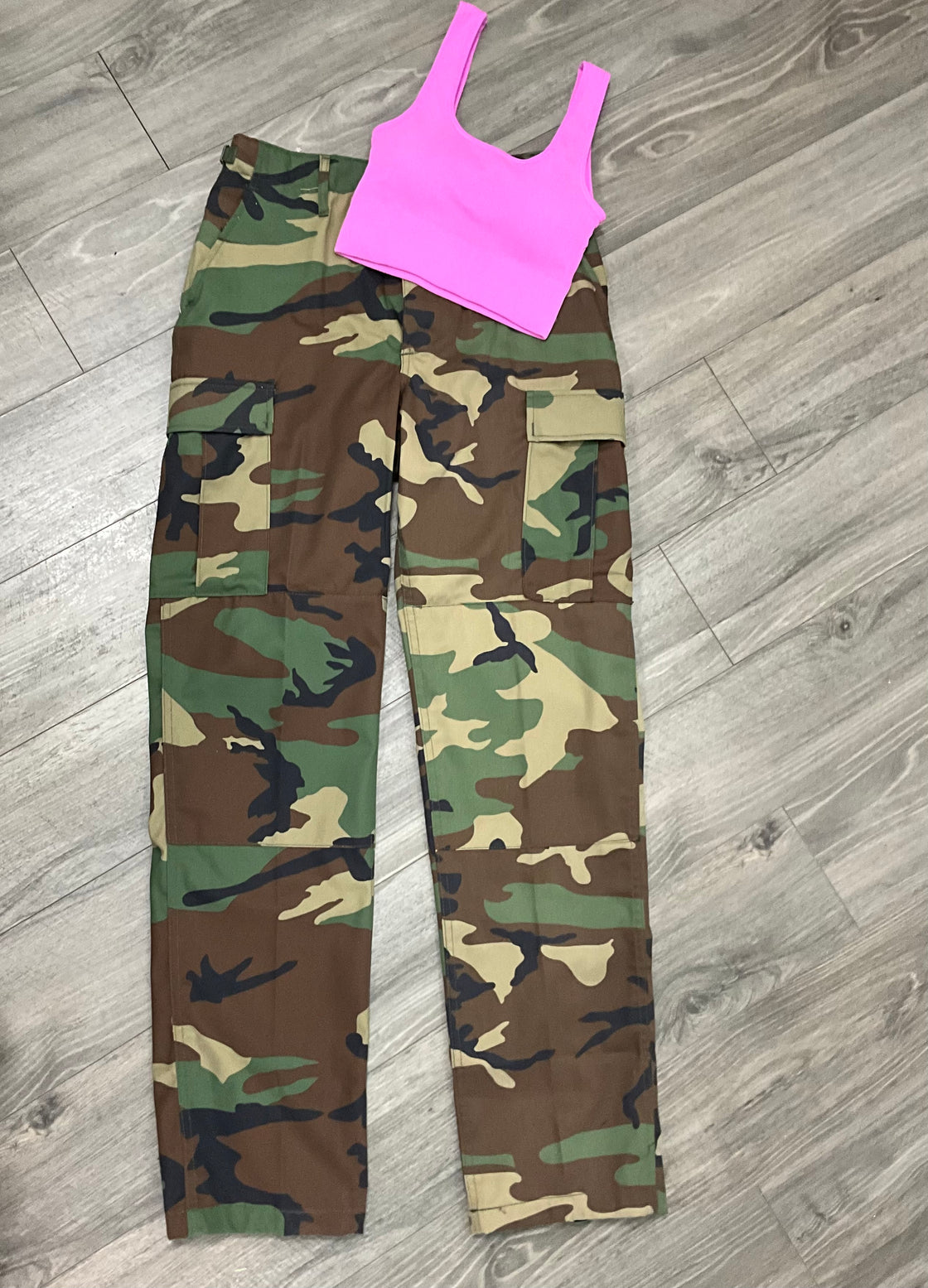 Camo Cargos