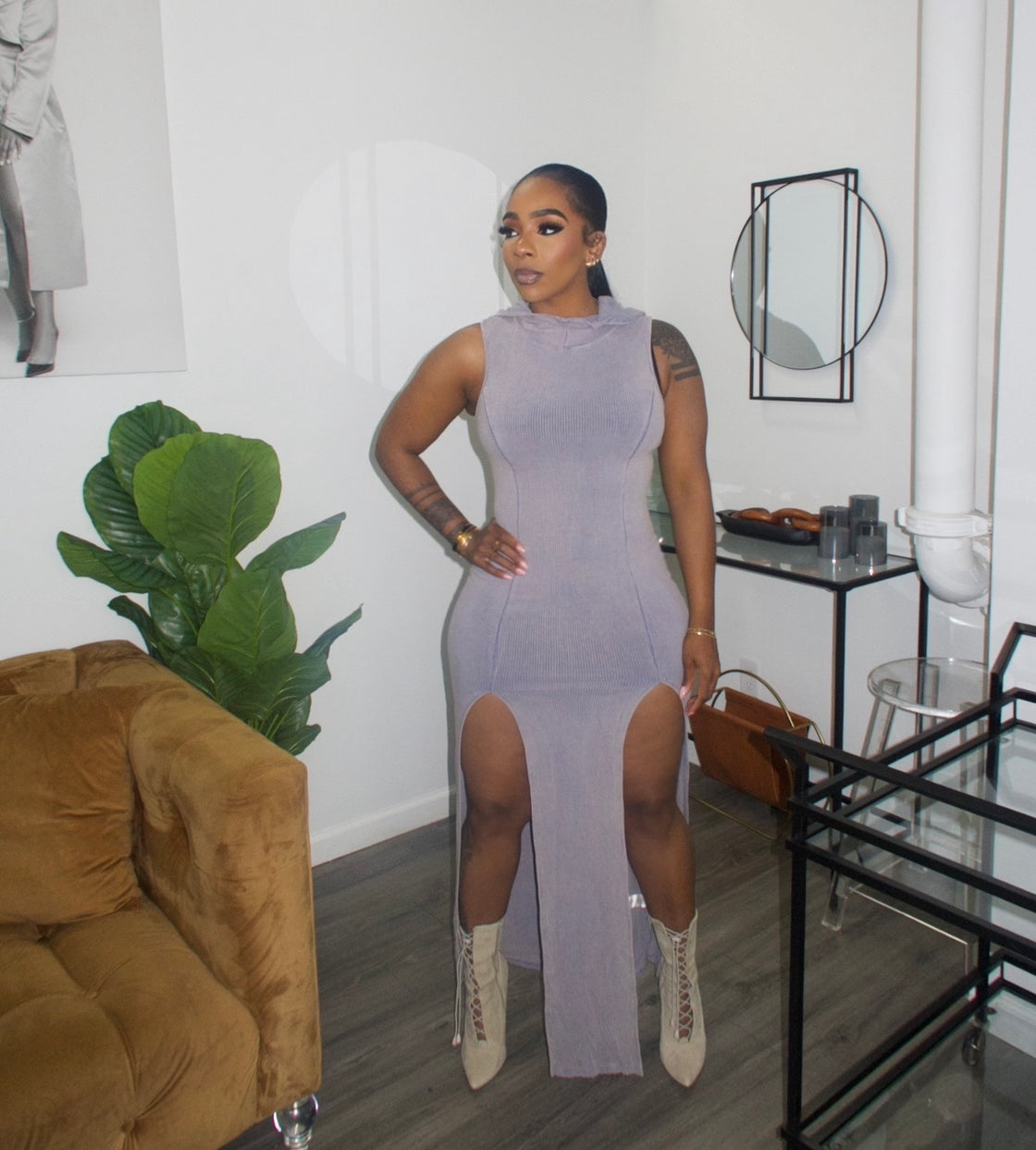 Center Stage Maxi (hoodie dress)