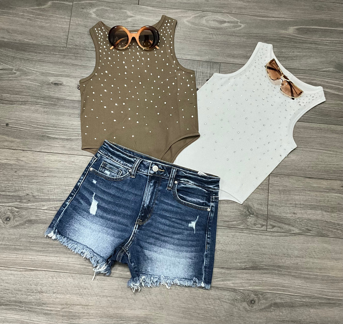 Rhinestone Bodysuits